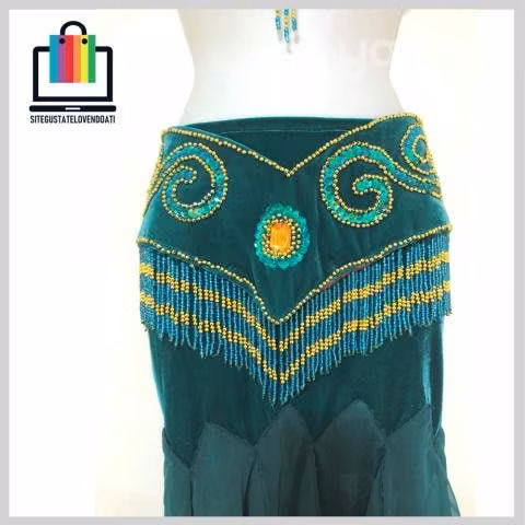 Traje Elegante de Bailarina Odalisca - Imagen 2
