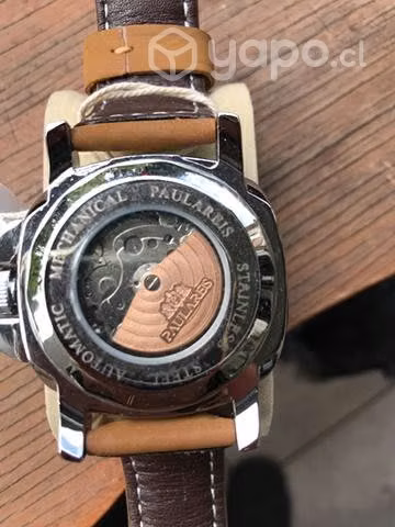 Reloj tipo militar mecánico automático nuevo
