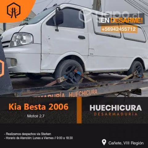 Optico Kia Besta 2.7 2006