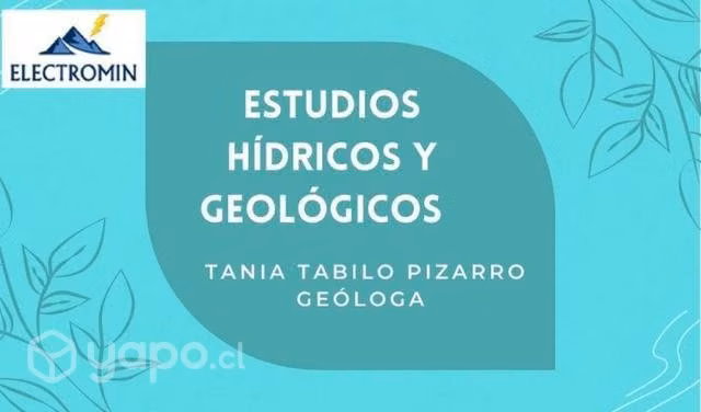 Estudios hidrogeológicos y riesgos geológocos