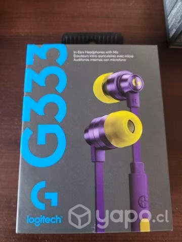 Audifonos logitech g333 in-ear