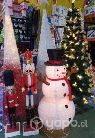 Monos de Nieve con luz