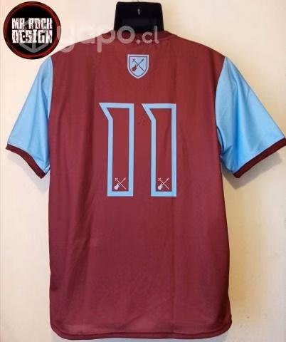 Camiseta de fútbol de Iron Maiden -West Ham United