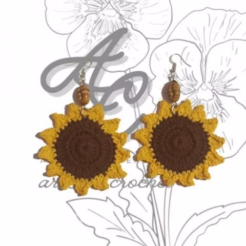 Aros a crochet - Imagen 4