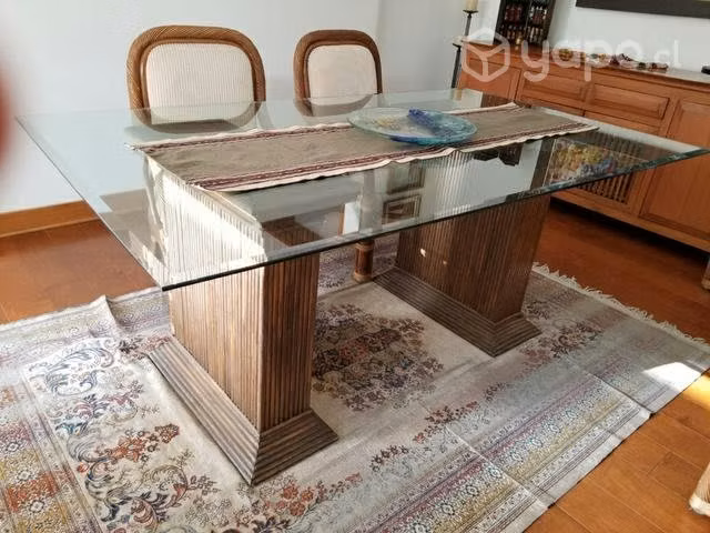 Mesa Comedor de Vidrio de Indonesia - Imagen 3
