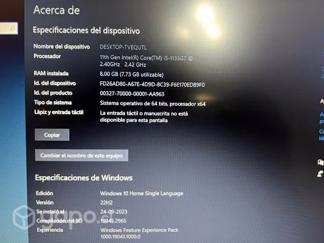 Notebook Dell Vostro 14 3400 - Imagen 4
