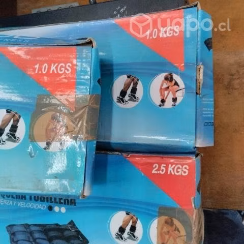 Tobillera y muñequeras