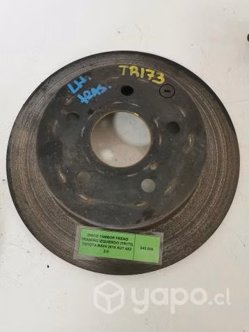 Disco Tambor Freno Tras izq (TR173) Toyota Rav4