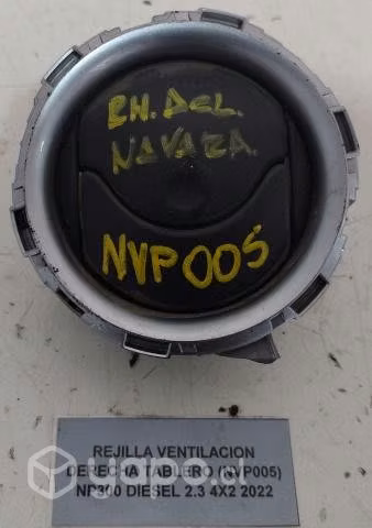 Rejilla Ventil der Tablero (NVP005) Nissan NP300