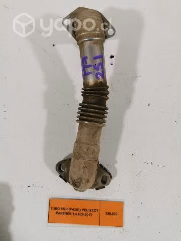 Tubo Egr (PA251) Peugeot Partner 1.6 HDI 2017
