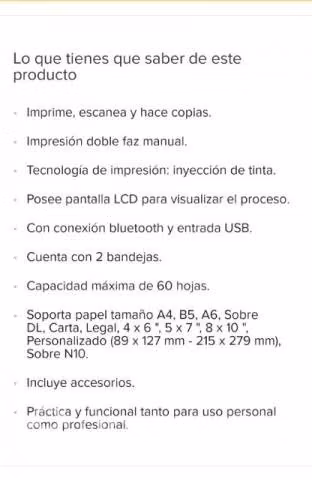 Impresora a color multifunción HP Deskje - Imagen 6