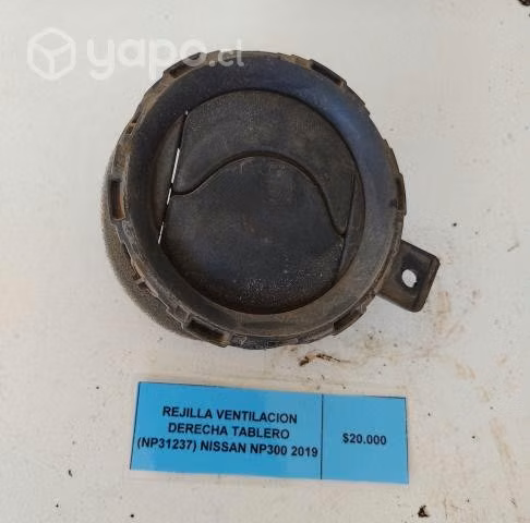 Rejilla Ventil der Tablero (31237) Nissan NP300