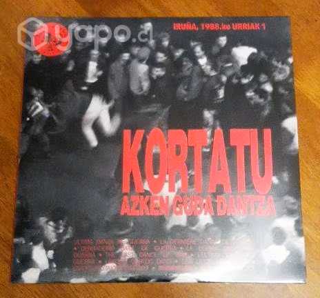 Vinilo Kortatu "Asken Guda Dantza" (Doble Gatefold