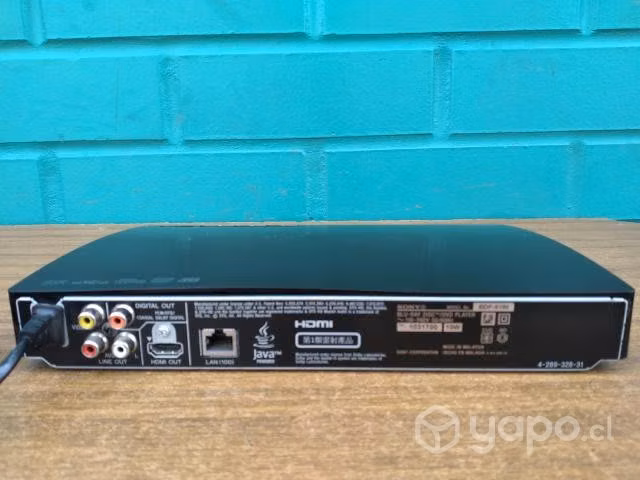 Sony blu ray player bdp-s190 ( leer detalle 9