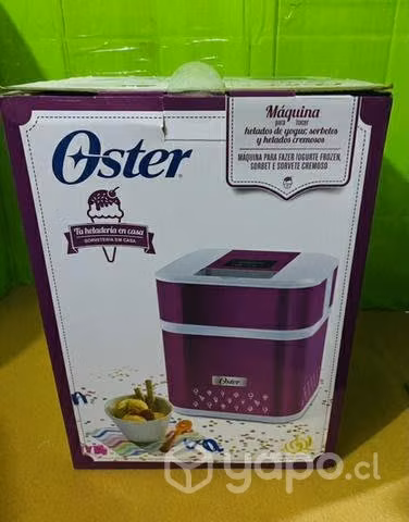 Máquina para hacer helados oster