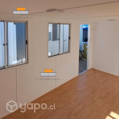 Oficina modular 20 pues con medio baño externo