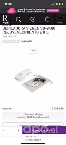 Máquina de depilación láser nueva