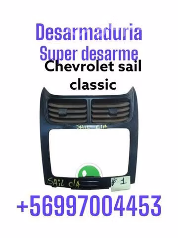 Bicel negro radio chevrole sail 1.4