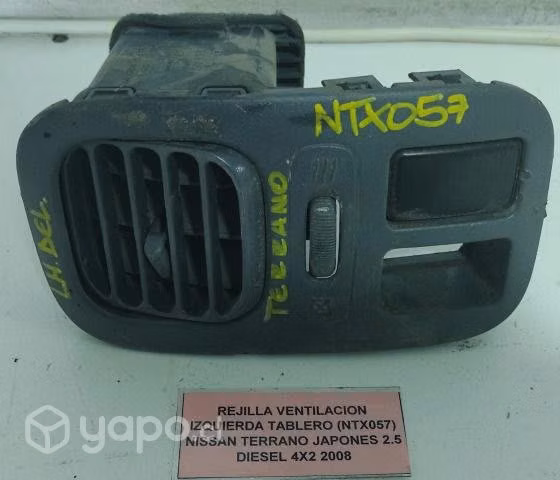 Rejilla Ventil Izq Tablero (057) Nissan Terrano