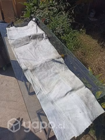 Pantalón de soldar cuero cabritilla - Imagen 4