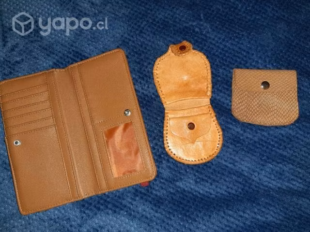 Billetera + 2 Monederos Tal Cual se ven - Imagen 2