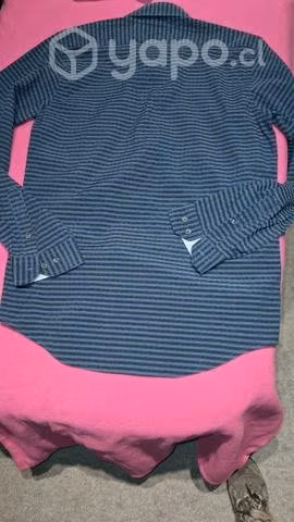 Camisa cuadrille azul - Imagen 2