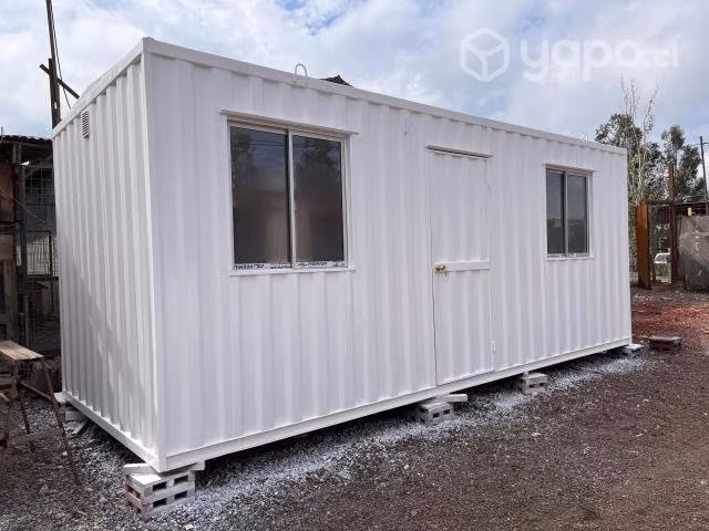 Container oficina blanco