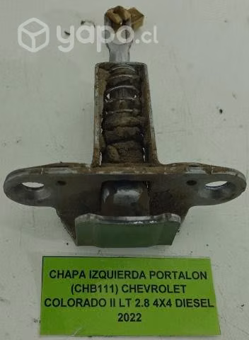 Chapa Izquier Portalon Chevrolet Colorado 2022