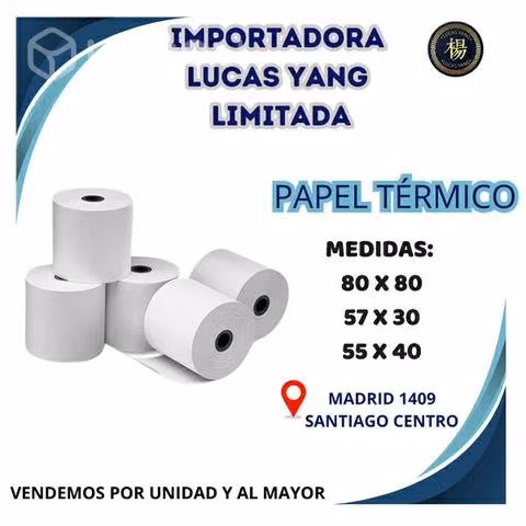 Papel térmico para boletas pyme