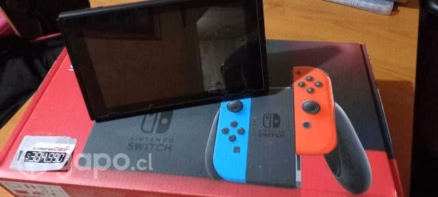 Nintendo Switch+memoria micro sd 64gb
