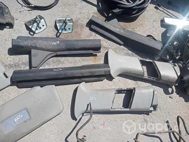 Suzuki alto k10 2016 sombrillas plasticos interior