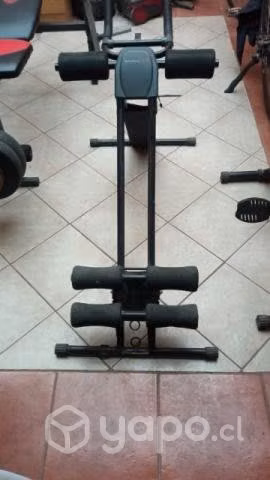 Maquina plegable pata abdominales