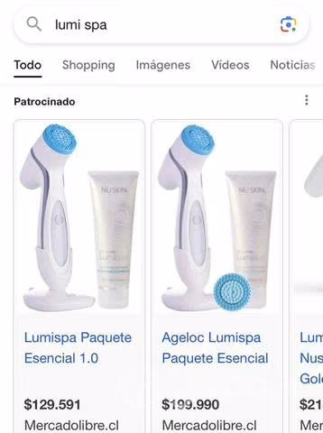 Lumi spa para limpieza y exfoliación