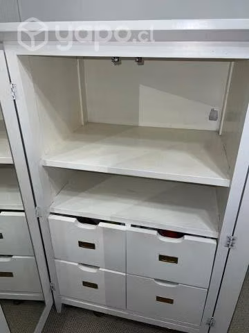 Mueble blanco madera solida-Excelente-REBAJADO!!