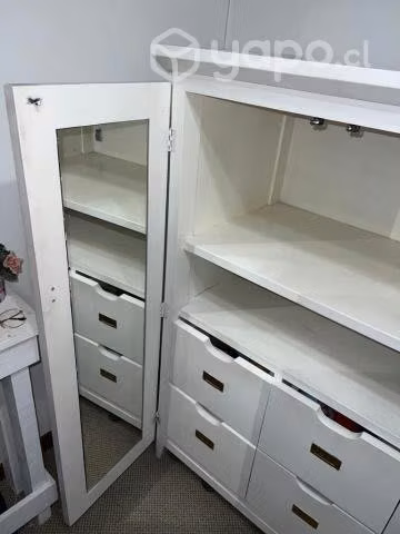 Mueble blanco madera solida-Excelente-REBAJADO!!