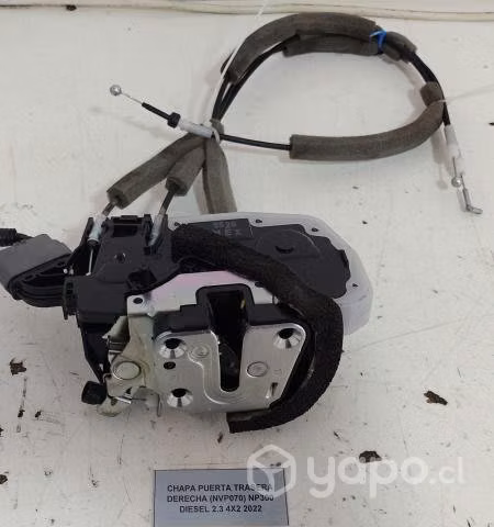 Chapa Puerta Tras Der (NVP070) Nissan NP300 2022