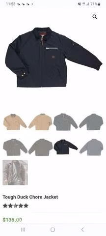 Chaqueta touch duck (tipo carhartt)