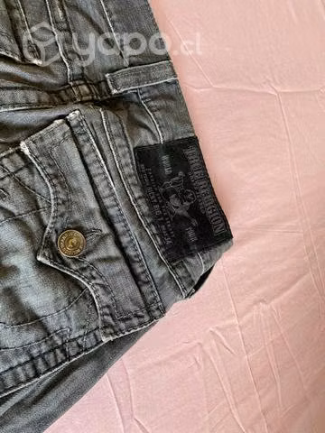 Pantalón Customizado true religión/kappa - Imagen 3