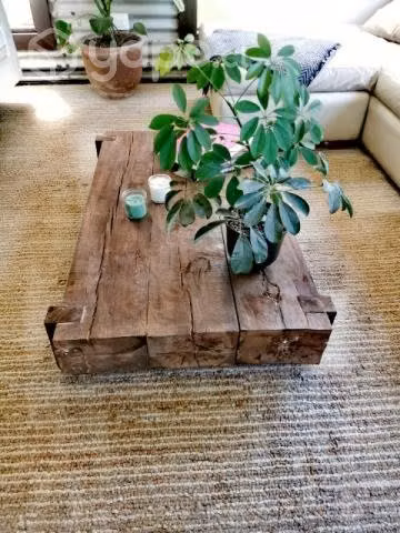 Mesa living /terraza durmientes - Imagen 4