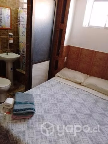 Habitaciones matrimoniales por días 15.00 a 12día