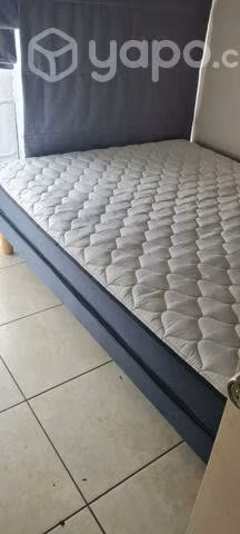 Cama Europea Cic 2 plazas poco uso