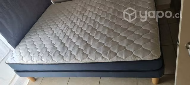 Cama Europea Cic 2 plazas poco uso