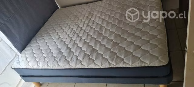 Cama Europea Cic 2 plazas poco uso