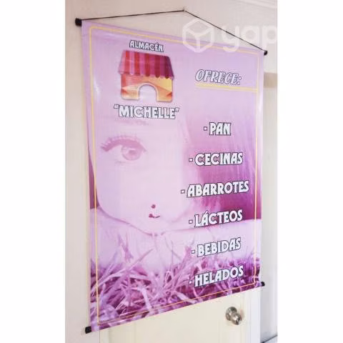 Diseño e impresión de pendones