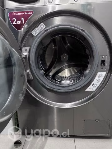 Lavadora secadora lg