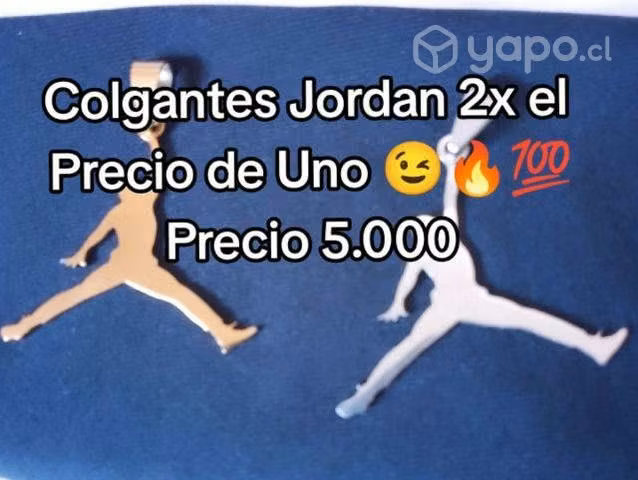 Colgantes Jordan 2x El Precio de Uno - Imagen 2