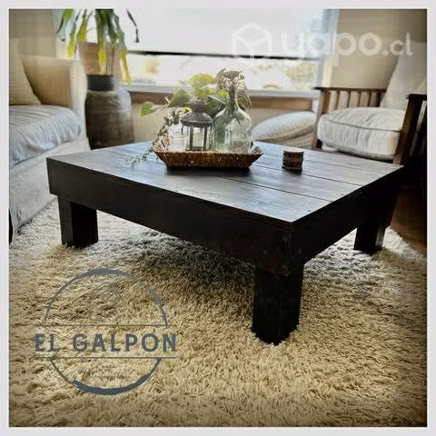 Mesa de centro de madera