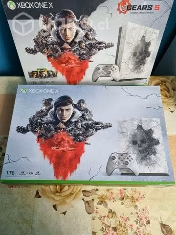 Xbox one x joystick 1 juegos 2 y uno digital 1tera
