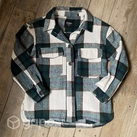 Chaqueta cuadrillé Talla L, 3 usos