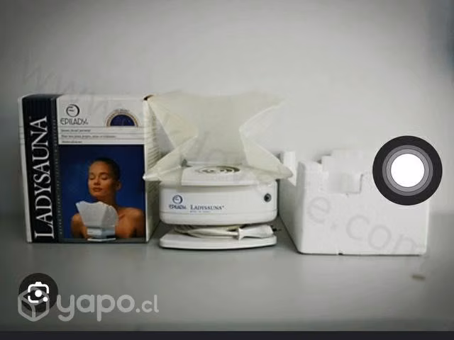 Máquina de vapor para cara funcionando al 100%